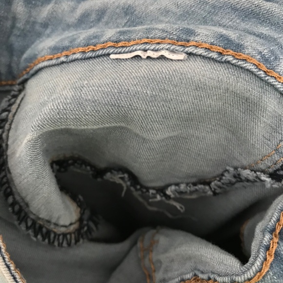 Y2K BRAZIL Skinny Jeans Denim Low Rise M Fit Light Blue Faded - Picture 12 of 12